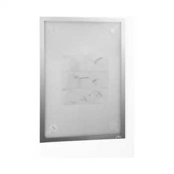 DURABLE DURAFRAME® WALLPAPER A3 argento cornice informativa autoadesiva 484423