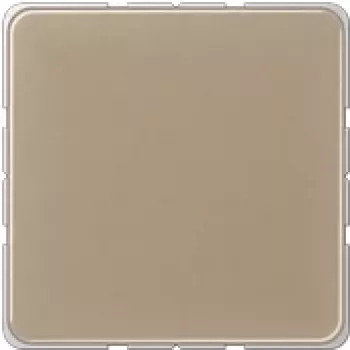 JUNG CD 594-0 GB placca cieca (a scatto), alluminio anodizzato, serie CD, oro-bronzo