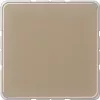 JUNG CD 594-0 GB placca cieca (a scatto), alluminio anodizzato, serie CD, oro-bronzo