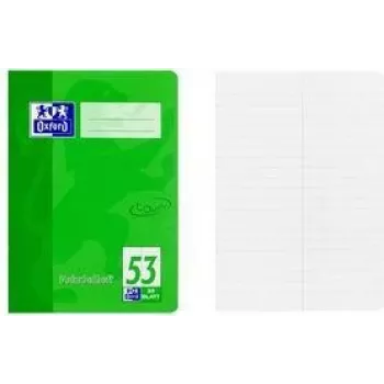 Oxford TOUCH quaderno di vocabolario A5, 2 colonne, rigatura verde 53, 32 fogli, 90 g/m² Optik Paper, punto metallico 400115095