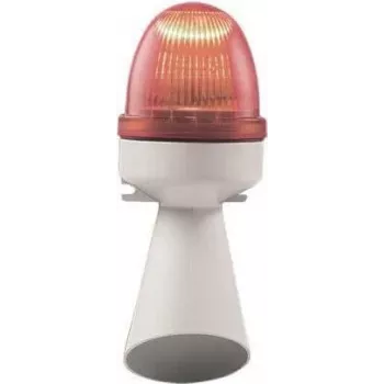 Grothe Clacson combinato arancione HUPE WL 6311 24V DC (31341)