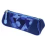 Herlitz astuccio triangolare blu Goal poliestere, 1 scomparto con cerniera 400205920