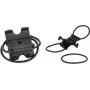 FISCHER supporto universale per pompa da bicicletta, plastica nera, per tutte le pompe a mano comuni, 1 pz. (85574)