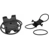 FISCHER supporto universale per pompa da bicicletta, plastica nera, per tutte le pompe a mano comuni, 1 pz. (85574)