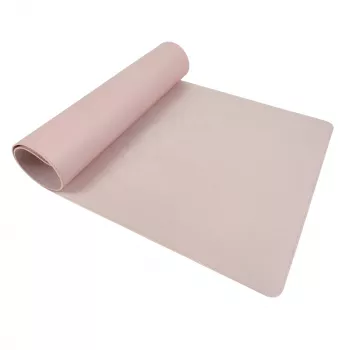 HELIT the flat mat sottomano da scrivania 800 x 400 mm rosa PVC idrorepellente protezione scrivania H2525126