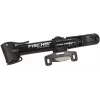 FISCHER mini pompa da bicicletta con impugnatura a T, nera, commutabile alta pressione/alto volume, telescopica - 1 pz. (85581)