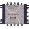 WISI FLEXSWITCH DXR0508 Multiswitch 5 in 8 alimentato dai ricevitori, passivo, cascatabile