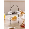 Ritzenhoff & Breker TJÄNA Alzata per torte a 2 livelli, metallo nero, 220x170x280 mm 221367