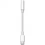 2GO 797008 Cavo adattatore USB-C a 3,5 mm audio, 0,1 m, bianco