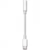 2GO 797008 Cavo adattatore USB-C a 3,5 mm audio, 0,1 m, bianco
