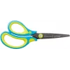 Pelikan 810265 Forbici per ufficio e bricolage taglio dritto blu-giallo