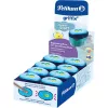 Pelikan griffix temperino doppio con contenitore, blu, per matite standard e jumbo 300008247