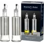Ritzenhoff & Breker BASIC set bottiglie aceto e olio, vetro con rivestimento in acciaio inox, 250 ml, 2 pezzi 823523