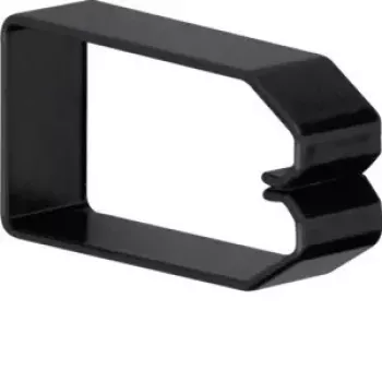 Hager B800403 Tehalit BRN canale portacavi 80x40 mm 2 m nero PVC
