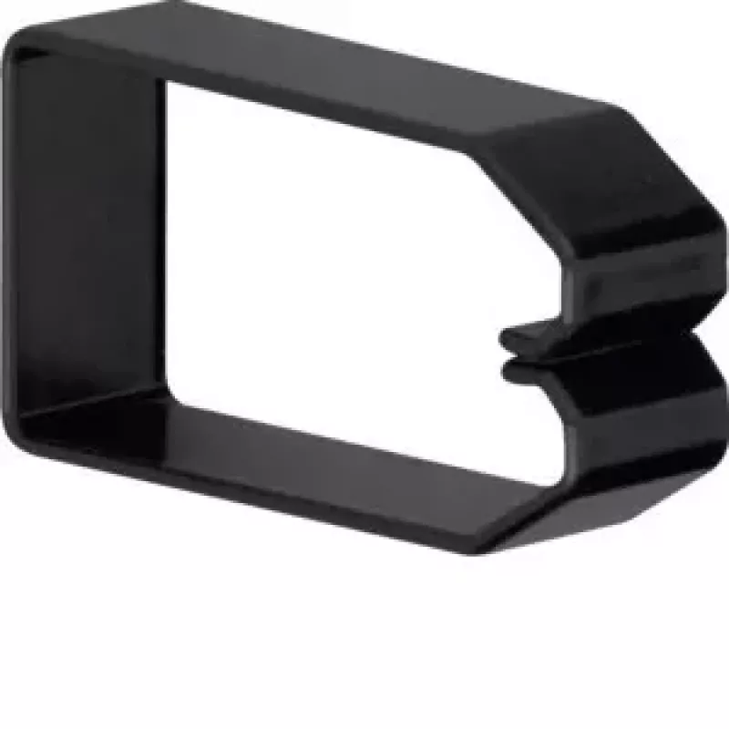 Hager B800403 Tehalit BRN canale portacavi 80x40 mm 2 m nero PVC