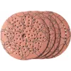 kwb 492104 set carta abrasiva delta, grana 40, Ø 225 mm, 5 pezzi