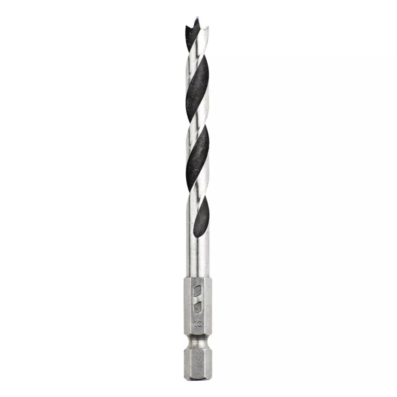 kwb punta per legno 4 mm, lunghezza totale 75 mm, punta di centraggio, 1 pezzo 511904