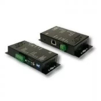 EXSYS EX-6051IS device server seriale industriale Ethernet-RS-422/485 con isolamento ottico, case in metallo