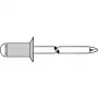 Gesipa rivetto cieco Al/Acc 4x8mm testa svasata KS 3,0-5,0mm (confezione da 500) 1433512