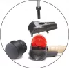 Wiha 26582 martello Safety-Soft-Face, facce nere/bianche, 3000 g, manico in hickory