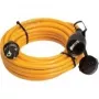 AS Schwabe 25 m prolunga in gomma arancione con spina e presa Schuko, 3G1,5 mm², IP44, 16 A, 230 V 59225