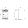 SIEMENS contattore ausiliario 62E 6NO+2NC AC230V 3TH4262-0A (3TH42620AP0)