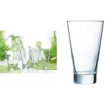 Esmeyer Arcoroc Shetland bicchiere da tavola, 350 ml, vetro, lavabile in lavastoviglie, fondo pesante, 1 pezzo 410-343
