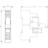 SIEMENS LZS:RT4A4L24 relè a innesto 4PDT 24VDC 2W con LED