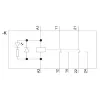 SIEMENS LZS:RT4A4L24 relè a innesto 4PDT 24VDC 2W con LED