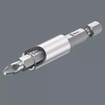 Wera 05136393001 Bit-Check set di 11 punte per avvitatore con portapunta universale, attacco esagonale 1/4