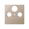 Jung A 561 PLSAT CH copertura centrale color champagne per presa SAT-TV a 4 fori