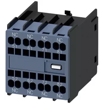 SIEMENS blocco contatti ausiliari 40E SB10E S00 3RH2911-2G (3RH29112GA04)