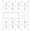 SIEMENS blocco contatti ausiliari 40E SB10E S00 3RH2911-2G (3RH29112GA04)
