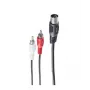 Shiverpeaks BASIC-S cavo audio connettore maschio DIN 5 pin su 2 connettori maschio RCA, 1,5 m, nero BS10312