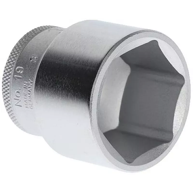 GEDORE 1/2 inch Attacco chiave a bussola esagonale 32 mm, 6 lati, cromata, DIN 3124 6132740