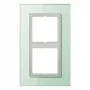 JUNG LSP 982 GLAS Telaio in vetro 2 moduli, LS PLUS, 115 x 186 x 11 mm