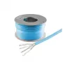 HELOS Cavo di installazione Cat 8.1 S/FTP PiMF, LSZH, blu, anello da 100 m