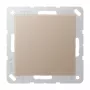 JUNG A 594-0 CH Copertura cieca (a scatto), termoplastica verniciata, serie A, champagne
