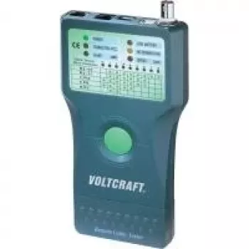 Voltcraft CT-5 Multitester per cavi RJ-45, BNC, RJ-11, IEEE 1394, USB