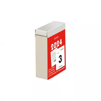 Herlitz Calendario a strappo giornaliero n. 3, 2024, mercato tedesco, 1 pz. 50045341