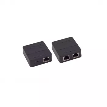 SHIVERPEAKS BS08-01101 switch Fast Ethernet 3 porte, 10/100 Mbps, Auto MDI/MDIX, nero