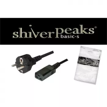 SHIVERPEAKS Basic cavo di alimentazione Schuko a IEC C19, 3 m, 16 A, nero BS60015-S