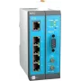 INSYS MoRoS icom MRO-L210 router industriale LTE, Ethernet WAN, 2x 10/100 Ethernet, blu/grigio/bianco 10019403