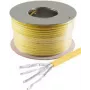 SHIVERPEAKS 75500-A+-100SSP Cavo per installazione Cat.7a S/FTP, 100 m, giallo