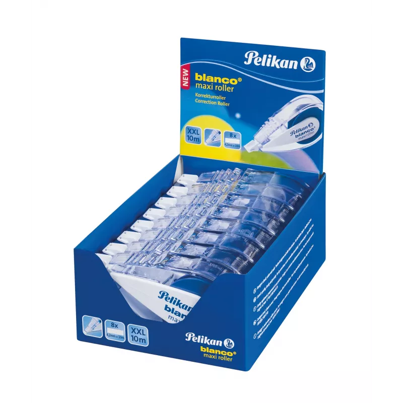 Pelikan blanco Maxi Correttore a nastro, 4,2 mm x 10 m, senza solventi, bianco 340315