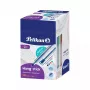 Pelikan Hang Stick Penna a sfera, trasparente, vari colori di inchiostro, 1,0 mm, usa e getta 400197418