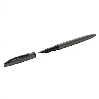 Pelikan Jazz Noble Elegance Penna stilografica, grigio pietra, pennino medio 300010132