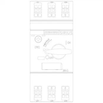 SIEMENS SIRIUS 3RV2011-4AA20 interruttore di protezione motore, 11-16 A, 3 poli, S00, morsetti a vite