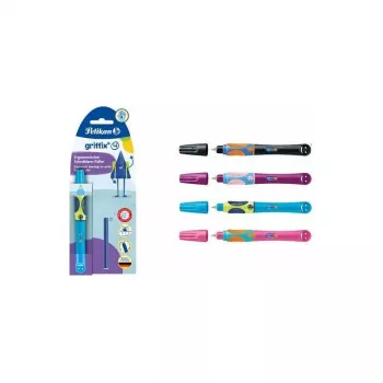 Pelikan griffix pennini di ricambio per penna stilografica, A + L misti (8 principianti, 2 mancini), 10 pezzi 964049