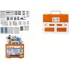 FIRST AID ONLY cassetta di pronto soccorso DIN 13157, arancione, IP54, ABS, montaggio a parete P-51002 00